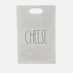 Rae Dunn CHEESE Charcuterie Board Ceramic Appetizer Plate LL New Farmhouse Gift